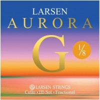Strings Larsen Aurora Cello G String 1/8 Size Medium 