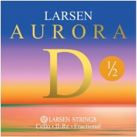 Strings Larsen Aurora Cello D String 1/2 Size Medium 