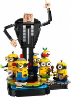 Construction Toy Lego Brick Built Gru and Minions 75582 