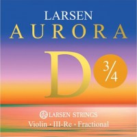 Strings Larsen Aurora Violin D String 3/4 Size Medium 