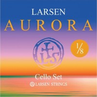 Strings Larsen Aurora Cello String Set 1/8 Size Medium 