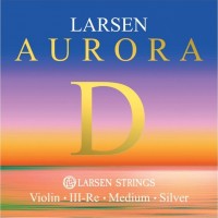 Strings Larsen Aurora Violin D String Silver Wound 4/4 Size Medium 