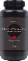 Photos - 3D Printing Material Creality Standard Resin Plus Transparent Red 0.5kg 0.5 kg  red