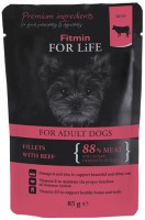 Photos - Dog Food Fitmin For Life Adult Mini Beef 85 g 1