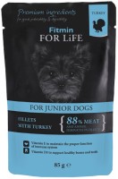 Photos - Dog Food Fitmin For Life Junior Mini Turkey 85 g 1