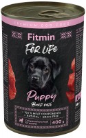 Photos - Dog Food Fitmin For Life Puppy Beef Pate 400 g 1