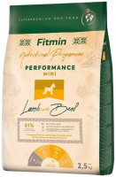 Photos - Dog Food Fitmin Nutritional Programme Performance Mini 2.5 kg 
