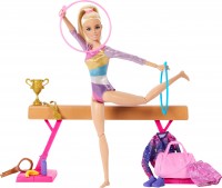Doll Barbie Gymnastics Playset HRG52 