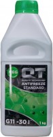 Photos - Antifreeze \ Coolant QT-Oil Antifreeze Standard G11 -30 Green 1 L