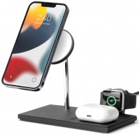 Photos - Charger Native Union Snap 3-in-1 Magnetic Wireless Charger 