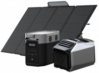 Portable Power Station EcoFlow DELTA Max 2000 + WAVE 2 + SP400W 