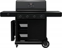 Photos - BBQ / Smoker Char-Broil Pro Series 4-Burner Gas Grill and Griddle with Side Burner 