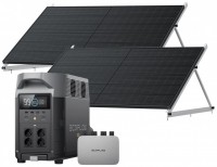 Photos - Portable Power Station EcoFlow DELTA Pro + Microinverter 800W + 2RIGIDSP400W + Hook Kit 