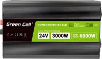 Car Inverter Green Cell Power Inverter LCD 24V to 3000W/6000W Pure Sine 