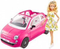 Doll Barbie Fiat 500 GXR57 