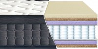 Photos - Mattress Eurosleep Laviano Spring Latex-Cocos (160x200)