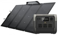 Portable Power Station EcoFlow RIVER 2 Pro + SP220W 