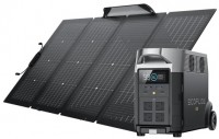 Photos - Portable Power Station EcoFlow DELTA Pro + SP220W 