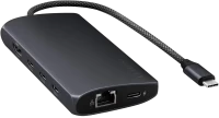 Card Reader / USB Hub Satechi USB-C Multiport Adapter 8K With Ethernet V3 