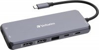 Photos - Card Reader / USB Hub Verbatim USB-C Pro Multiport Hub CMH-14 