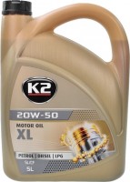 Engine Oil K2 Motor Oil 20W-50 XL 5 L