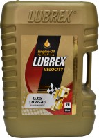 Photos - Engine Oil Lubrex Velocity GX5 10W-40 20 L