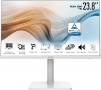 Monitor MSI Modern MD241PW 23.8 "  white