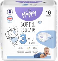 Nappies Bella Baby Happy Soft & Delicate Midi 3 / 16 pcs 