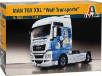 Photos - Model Building Kit ITALERI Man TGX XXL Wolf Transporte (1:24) 