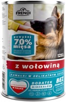 Photos - Dog Food Frendi Adult All Breeds Beef Canned 1.25 kg 1