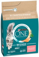 Photos - Cat Food Purina ONE Adult Salmon  2.8 kg