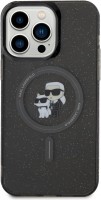 Case Karl Lagerfeld Karl&Choupette Glitter MagSafe for iPhone 15 Pro Max 