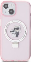 Case Karl Lagerfeld Ring Stand Karl&Choupette MagSafe for iPhone 15 Plus 