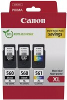 Ink & Toner Cartridge Canon PG-560XL/CL-561XL 3712C009 
