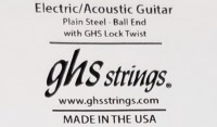 Photos - Strings GHS Plain Steel Ball End Single Guitar String .013 