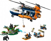 Construction Toy Lego Jungle Explorer Helicopter at Base Camp 60437 