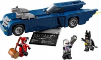Construction Toy Lego Batman with the Batmobile vs Harley Quinn and Mr Freeze 76274 