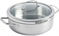 Photos - Pan KitchenAid CC001886-001 26 cm  chrome