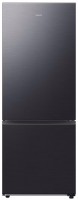 Photos - Fridge Samsung RB53DG703DB1 graphite