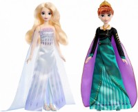 Doll Disney Queen Anna & Elsa the Snow Queen HMK51 