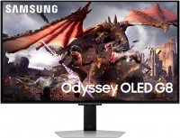Monitor Samsung Odyssey OLED G80SD 32 32 "  silver
