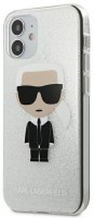 Case Karl Lagerfeld Glitter Ikonik Karl for iPhone 12 Mini 