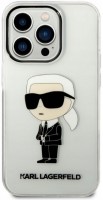 Photos - Case Karl Lagerfeld NFT Karl Ikonik Hard for iPhone 14 Pro 
