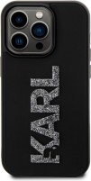 Case Karl Lagerfeld 3D Rubber Glitter Logo for iPhone 15 Pro Max 
