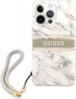 Case GUESS Marble Strap Collection for iPhone 13 Pro Max 