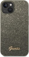 Photos - Case GUESS Glitter Flakes Metal Logo for iPhone 14 Plus 