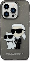 Case Karl Lagerfeld Glitter Karl's and Choupette for iPhone 14 Pro 