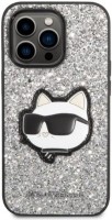 Case Karl Lagerfeld Glitter Choupette Patch for iPhone 14 Pro Max 
