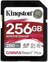 Memory Card Kingston Canvas React Plus V60 SD 256 GB