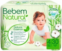 Photos - Nappies Bebem Natural 4 / 30 pcs 